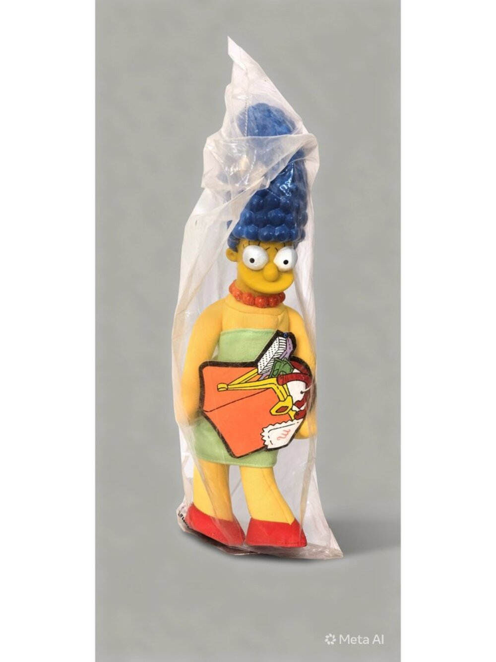 Vintage 1990s Marge Simpson Plush Doll -- ITEM #2331